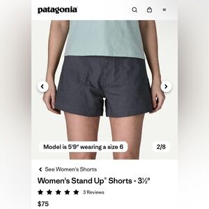 Patagonia Gray Women's Shorts